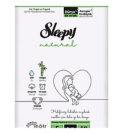 Sleepy Natural No:5 Junior 58 Adet Bebek Bezi