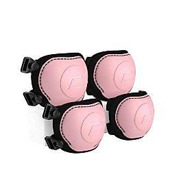 Scoot and Ride XXS-S Dizlik ve Dirseklik Scooter Koruyucu Set Pembe