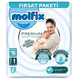 Molfix Premium Yenidoğan Bebek Bezi