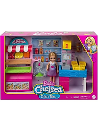 Barbie Chelsea Meslekleri Öğreniyor Market Çalışanı Chelsea ve Oyun Seti