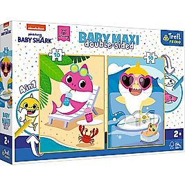 Trefl Puzzle Baby Puzzle Maxi 2X10 Kopek Baligi
