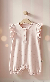 BİORGANİC KIZ BEBEK MİNİ RABBİT TULUM-PEMBE