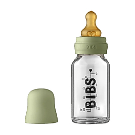 BİBS BABY CAM BİBERON YEŞİL 110 ML