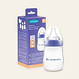 Lansinoh 160 ml Biberon & NaturalWave® Biberon Emziği