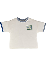 MAMİNO ERKEK BEBEK T-SHIRT-EKRU