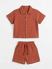 LA CİEL PARİS Müslin Şortlu Set