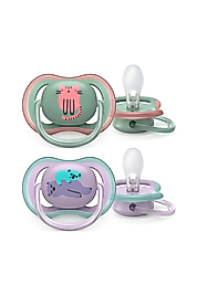 Philips Avent Scf085/18 Ultra Air Emzik 6-18 Ay 2'li Kız