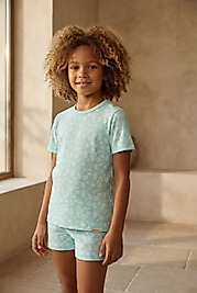 KATİA BONY Çocuk Sea La Vie Deniz Temalı Şortlu Pijama Takımı