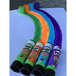 Pritt Rengarenk Stick Yapıştırıcı Solventsiz PVC siz Sağlıklı Stick Yapıştırıcı 4x10g