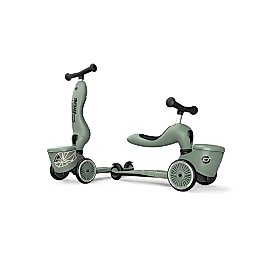 Scoot and Ride Highwaykick 1 Lifestyle Scooter - Green Lines