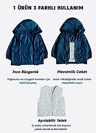 Geess Rüzgarlık Mavi