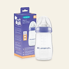 Lansinoh 240 ml Biberon & NaturalWave® Biberon Emziği