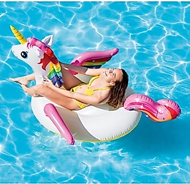 Intex Tek Boynuzlu At Tutmaçlı Ada Binici 226*173 CM