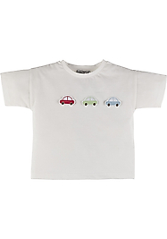 MAMİNO ERKEK BEBEK ARABA BASKILI T-SHIRT