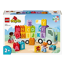 LEGO® DUPLO® Kasabası Alfabe Kamyonu Oyuncağı 10421 - 2 Yaş ve Üzeri Çocuklar için Eğitici Oyuncak Yapım Seti (36 Parça)