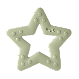 BİBS Baby Bitie Silikon Diş Kaşıyıcı Star Baby 3+ AY - YEŞİL