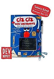 Çiz Çiz Zeki Salyangoz Düşünme Becerileri Etkinlikleri Sincap Kitap