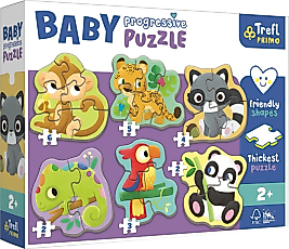 Egzotik Hayvanlar Baby Puzzle