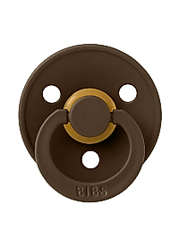 Bibs Colour Kauçuk Emzik - Mocha 6-18 ay