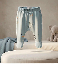 İDİL BABY PATİKLİ PANTOLON HAYVAN BASKILI