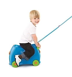 TRUNKİ Çocuk Valiz Terrance Mavi