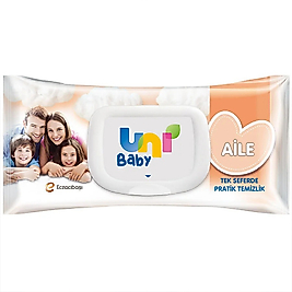 Uni Baby Aile Islak Havlu 90 Adet