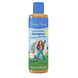 Childs Farm KURU VE KIVIRCIK SAÇLAR İÇİN HİNDİSTAN CEVİZİ ÖZLÜ ŞAMPUAN 250 ML