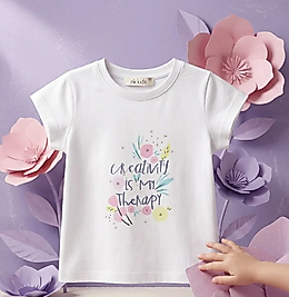 NK KİDS KIZ BEBEK EKRU TİŞÖRT