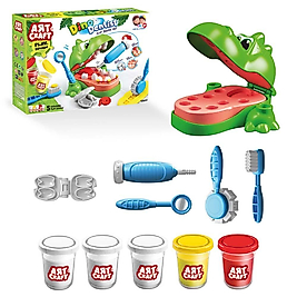 Art Craft Dino Dişçi Oyun Hamuru Seti
