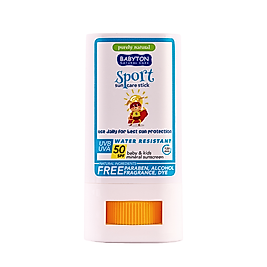 Bebek & Çocuk Suya Dayanıklı Doğal Güneş Koruyucu Stick 50 SPF