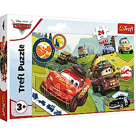 Trefl 24 Parça Maxi Puzzle Disney Cars