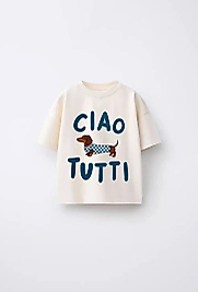 LA CİEL PARİS Ciago Tutti Dog Tshirt