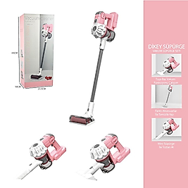Vardem  Dikey Elektrik Süpürgesi OYUNCAK Pembe