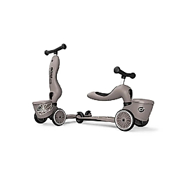 Scoot and Ride Highwaykick 1 Lifestyle Scooter - Brown Lines