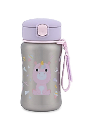 SKİP HOP Besties Squad Pipetli Paslanmaz Çelik Suluk - Unicorn