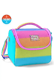 Coral High Kids Renkli Çizgili Thermo Beslenme Çantası