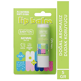 Babyton Doğal Dudak Koruyucu Bitkisel Lipbalm Naturel 5 gr