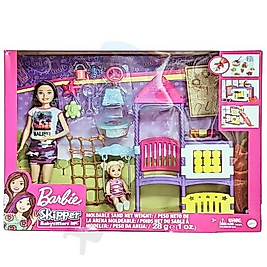 Barbie Bebek Bakıcısı Skipper Parkta Oyun Seti