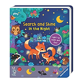 Ravensburger Play+ Search and Shine In The Night - Infant Sensory Book
