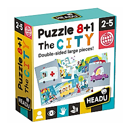 HEADU 8+1 ÇİFT TARAFLI ŞEHİR PUZZLE