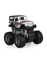 Vardem Oyuncak Isıklı- Muzıklı 1:32 Safarı Kralı Jeep 4x4 - Beyaz