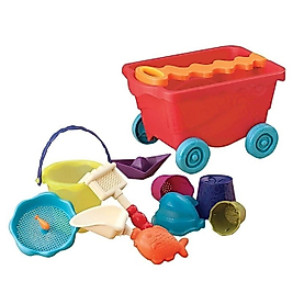 B.Toys Kırmızı Plaj Vagonu