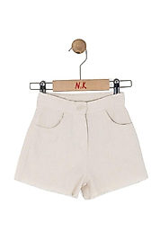 NK Kids51600-PEARL ŞORT EKRU
