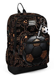 Coral High Kids Futbol Desenli Okul Sırt Çantası