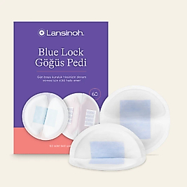 Lansinoh Blue Lock ™ Göğüs Pedi 60 adet