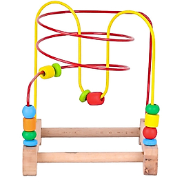 Playwood Kutuda Ahşap Boncuklu Koordinasyon