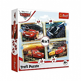 Vardem 4in1 Cars 3 Puzzle