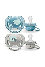 PHILIPS AVENT Ultra Yumuşak Emzik 6-18 ay 2li Erkek