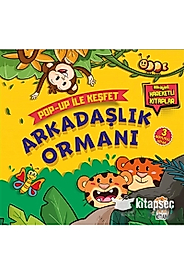 Arkadaşlık Ormanı Pop Up İle Keşfet Sacide Kafalı Sincap Kitap