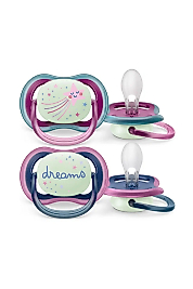 PHILIPS AVENT Ultra AirGece Emzik 6-18ay 2li Kız